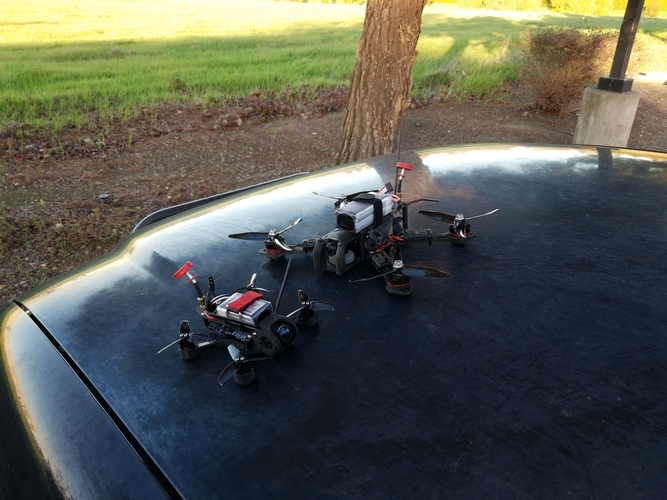 P13 mini-quad frame. 3D Print 188051