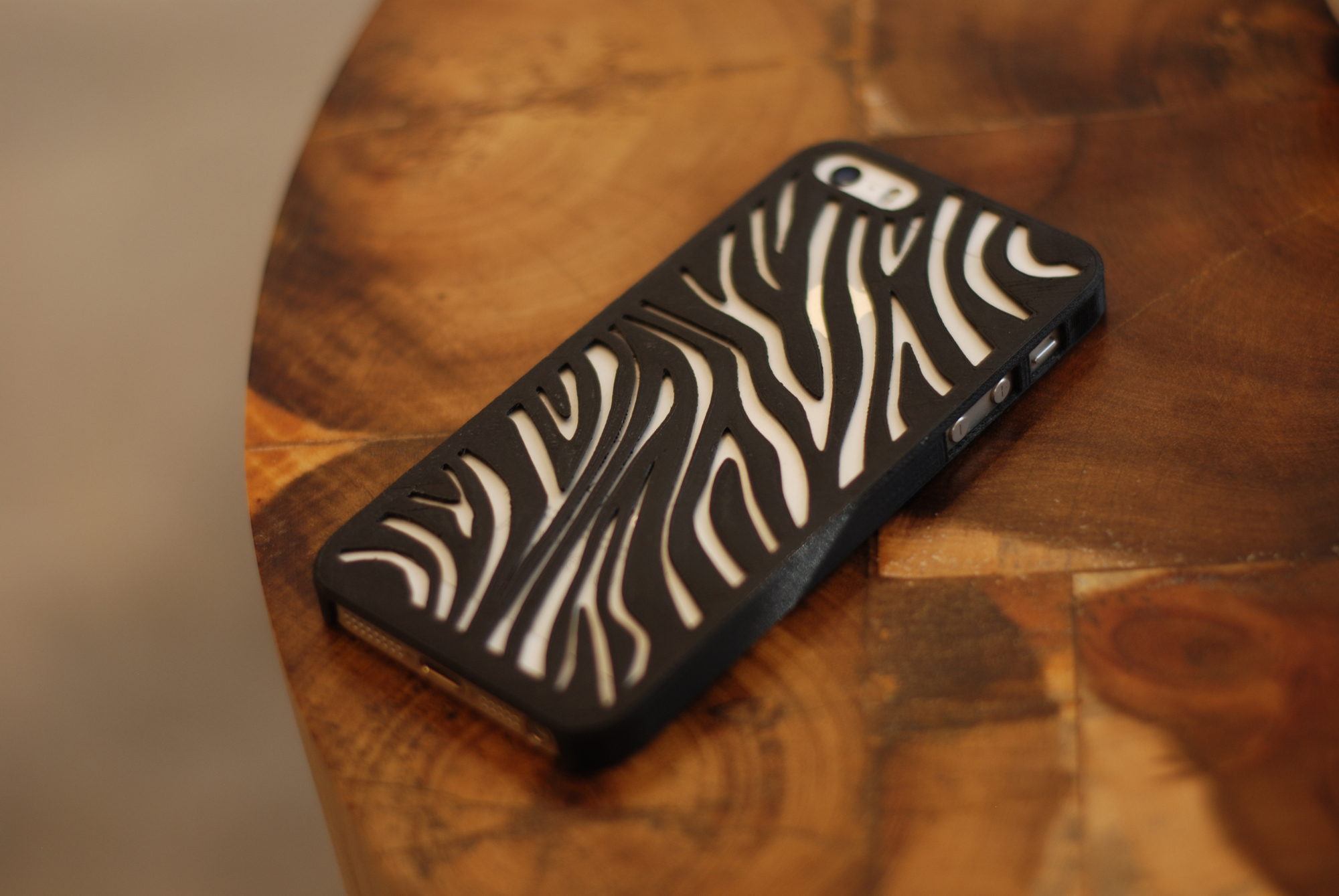 Iphone 5 Cases Glitter Zebra Ombre Stardust Glitter IPhone Case