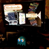 Inky Pac-Man Ghost Raspberry Pi 3 Retropie Cinu case v0.8 - Thumbnail 6