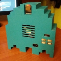 Inky Pac-Man Ghost Raspberry Pi 3 Retropie Cinu case v0.8 - Thumbnail 7