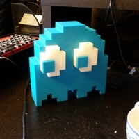 Inky Pac-Man Ghost Raspberry Pi 3 Retropie Cinu case v0.8 - Thumbnail 9