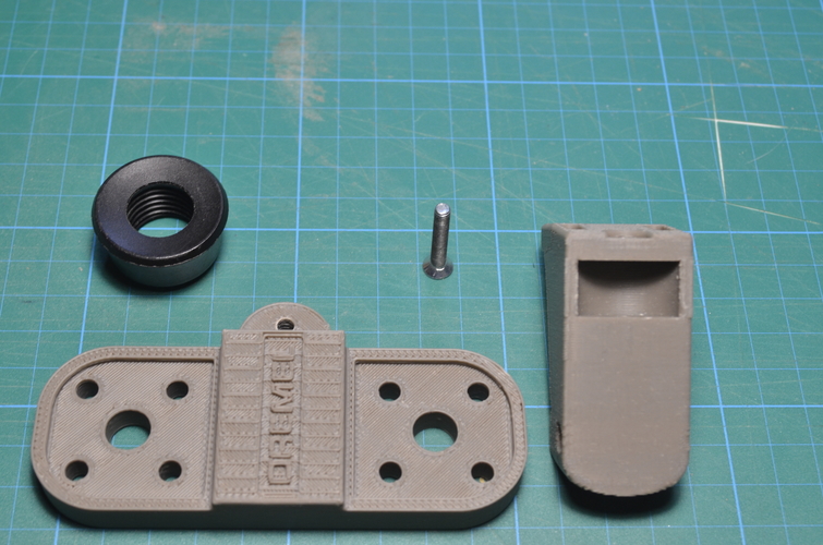 Vertical Support for Dremel Tool 3D Print 188209