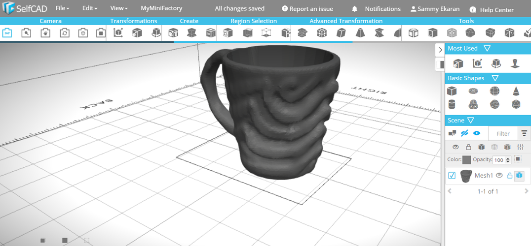Mug 3D Print 188244