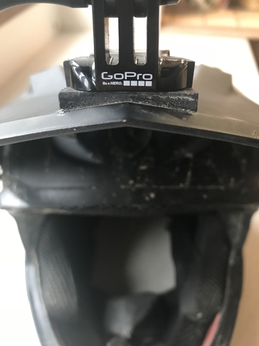 GoPro mont for troy lee helmet  3D Print 188266
