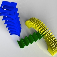 Accordion folded customizable spring - Thumbnail 3
