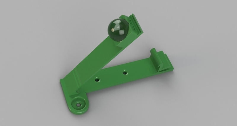 One piece catapult with trigger