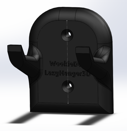 WookieDan LazyHanger3D Guitar Hander 3D Print 188406