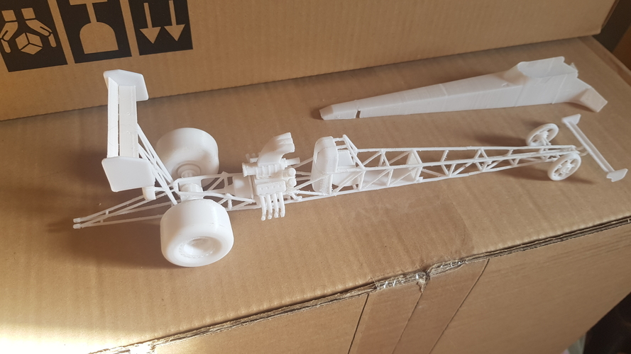 Top Fuel Dragster 3D Print 188493