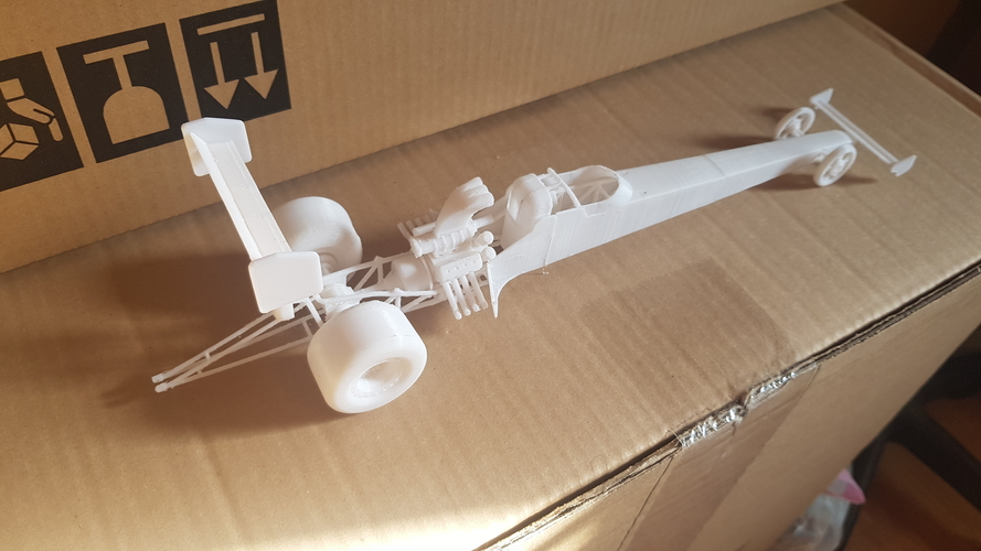 Top Fuel Dragster 3D Print 188495