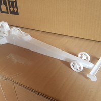 Small Top Fuel Dragster 3D Printing 188496