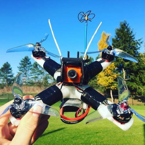 Birdbone Helium 210 FPV Quadcopter 3D Print 188586