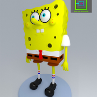 Small Spongebob Squarepants 3D Printing 188637