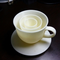 coffee set LED candle mount - Thumbnail 2