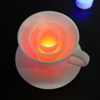 coffee set LED candle mount - Thumbnail 3