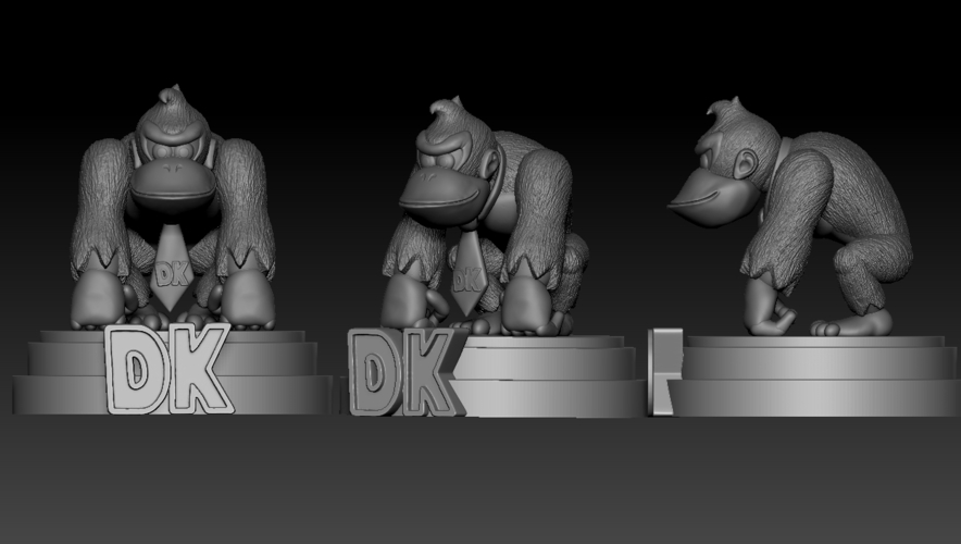 Donkey Kong Country SuperNes 3D Print 188734