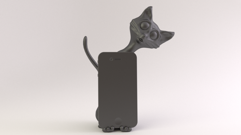 Cat Phone Stand