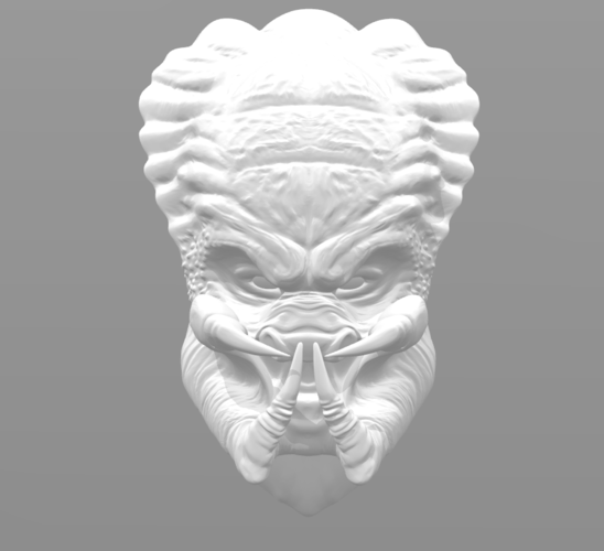 Predator head 3D print model 3D Print 188904