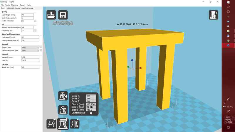 Table / tafel