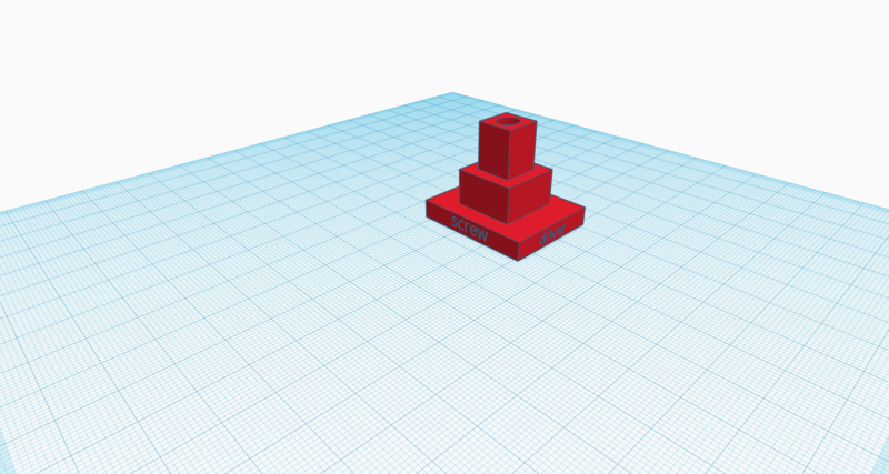 Philips screwdriver stand(Pyramid)(Version 2)