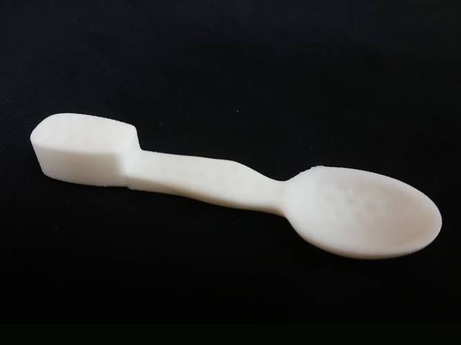 Plane Spoon - Baby Feeder 3D Print 188992