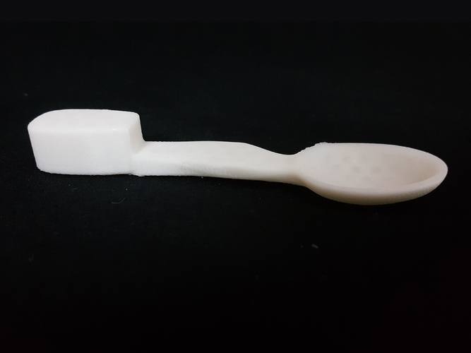 Plane Spoon - Baby Feeder 3D Print 188993