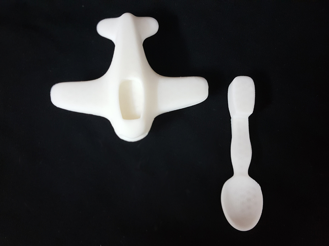 Plane Spoon - Baby Feeder 3D Print 188994