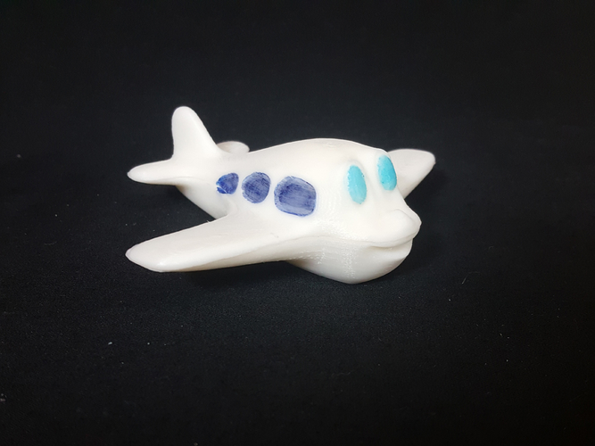 Plane Spoon - Baby Feeder 3D Print 188998