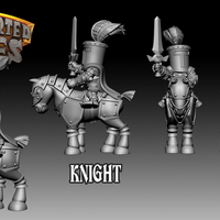 Rocket Pig Games Castle Guard Mounted Knight - Thumbnail 1