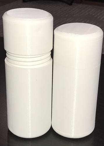 75mm Screwtop Container for Swimwear/Underwear/Gymwear/Anything 3D Print 189071