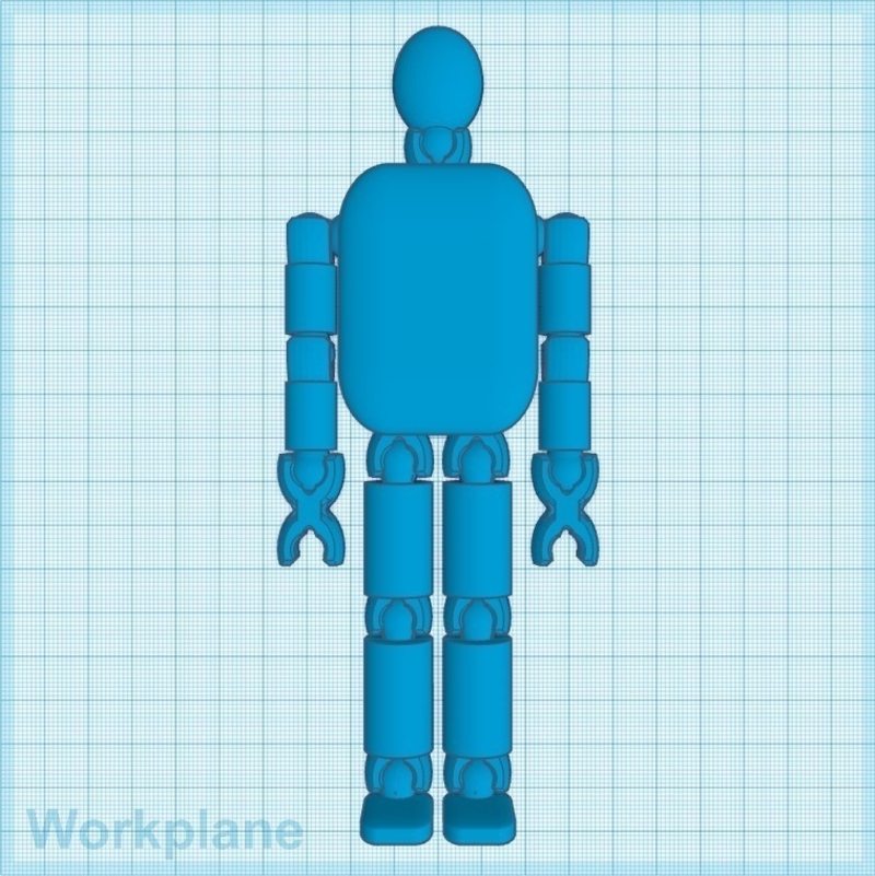 Toy Figurine featuring moving body parts with Accessories