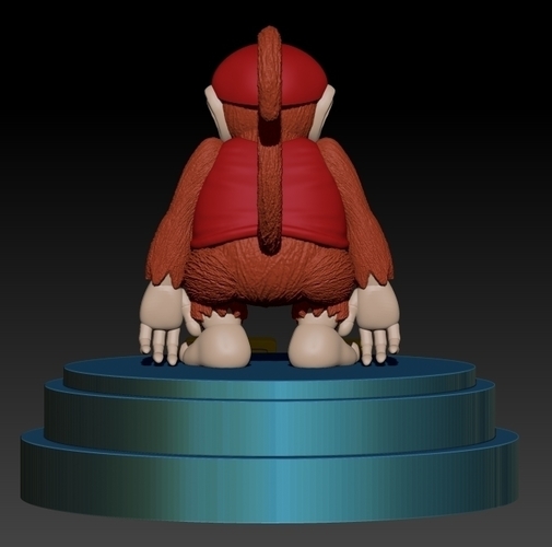 Diddy Kong SNES 3D Print 189174