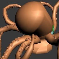 this is a design of a kraken that attack ships in the ocean. - Thumbnail 8