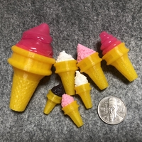 Simple Ice Cream, Miniature, 3D pen - Thumbnail 3