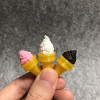 Simple Ice Cream, Miniature, 3D pen - Thumbnail 4