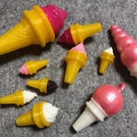 Simple Ice Cream, Miniature, 3D pen - Thumbnail 6