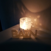 DECORATION FOR BATHROOM and their tealight - Thumbnail 3