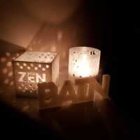 DECORATION FOR BATHROOM and their tealight - Thumbnail 4