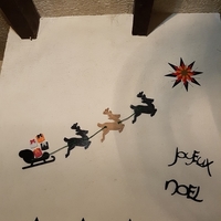 sled and reindeer and gifts for christmas - Thumbnail 3