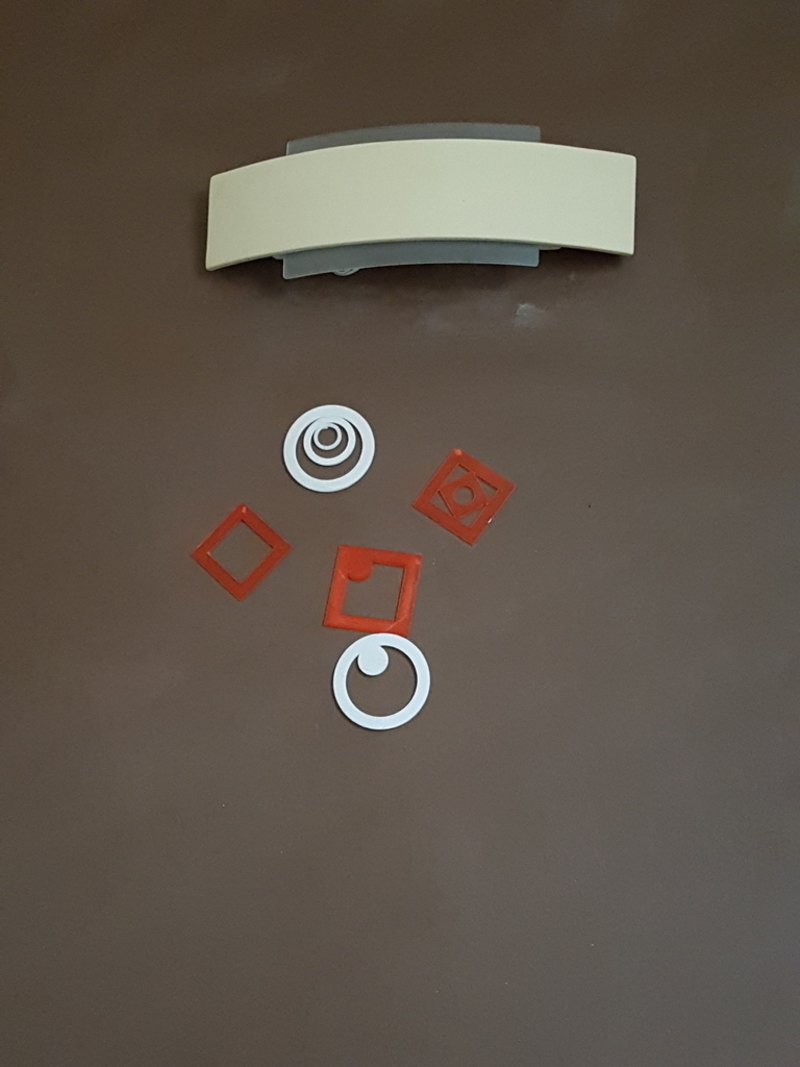 INTERIOR DECORATION SQUARE AND ROUND