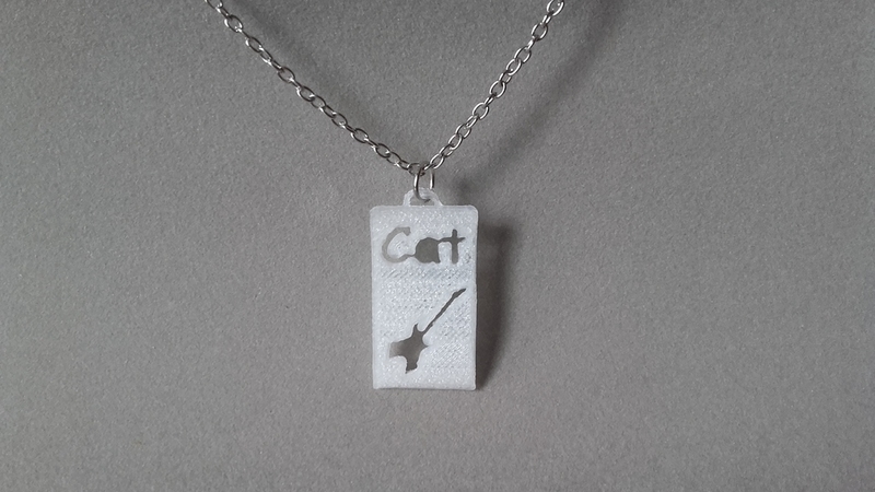 Parchment pendant