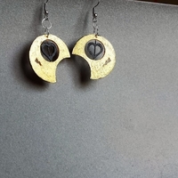 Earrings round heart - Thumbnail 2