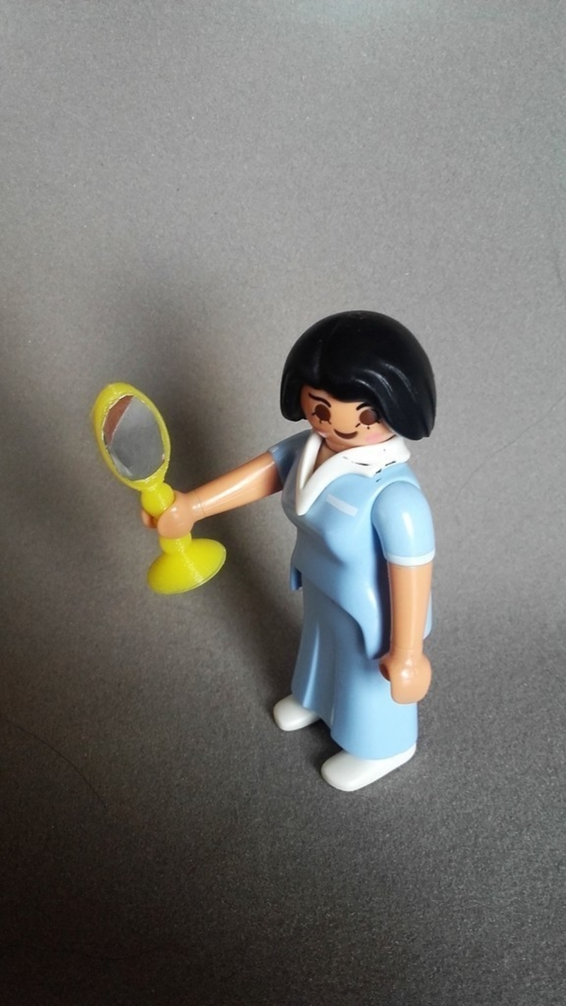 Mirror for playmobil child and adult