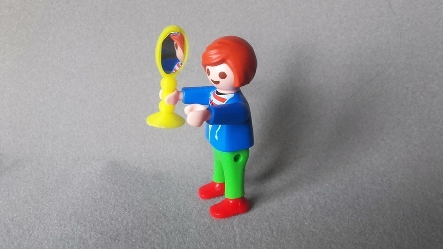 Mirror for playmobil child and adult 3D Print 189381