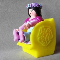 armchair for playmobil - Thumbnail 2