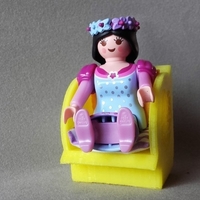 armchair for playmobil - Thumbnail 4
