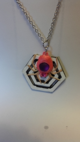 Spider set and pendant remix 3D Print 189413