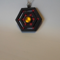 Diamond pendant or spider web - Thumbnail 1