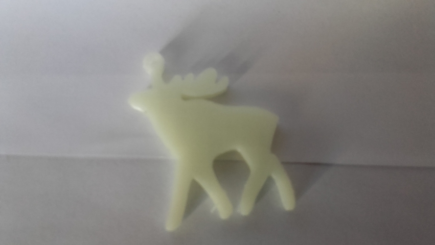 Reindeer of the santa claus 3D Print 189454