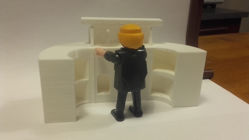 bar for playmobil and saloon