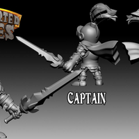 Rocket Pig Games Castle Guard Captain - Thumbnail 1
